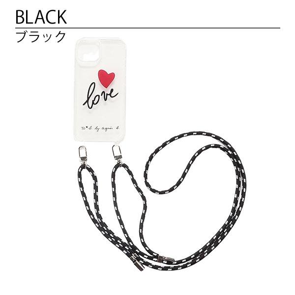 アニエスベー iPhoneケース スマホケース レディース ストラップ