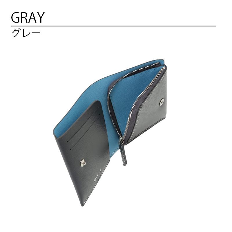 agnes b.（アニエスベー） 財布 二つ折り メンズ 牛革 XAH05-02 agnesb