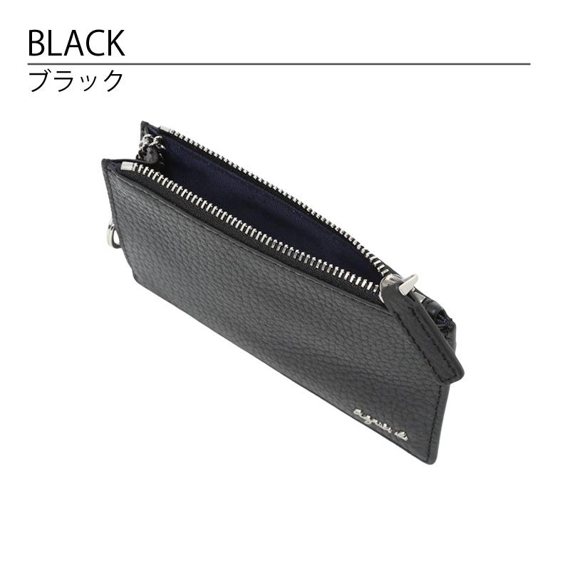 アニエスベー 名刺入れ メンズ レザー カードケース ABH05−05 agnesb