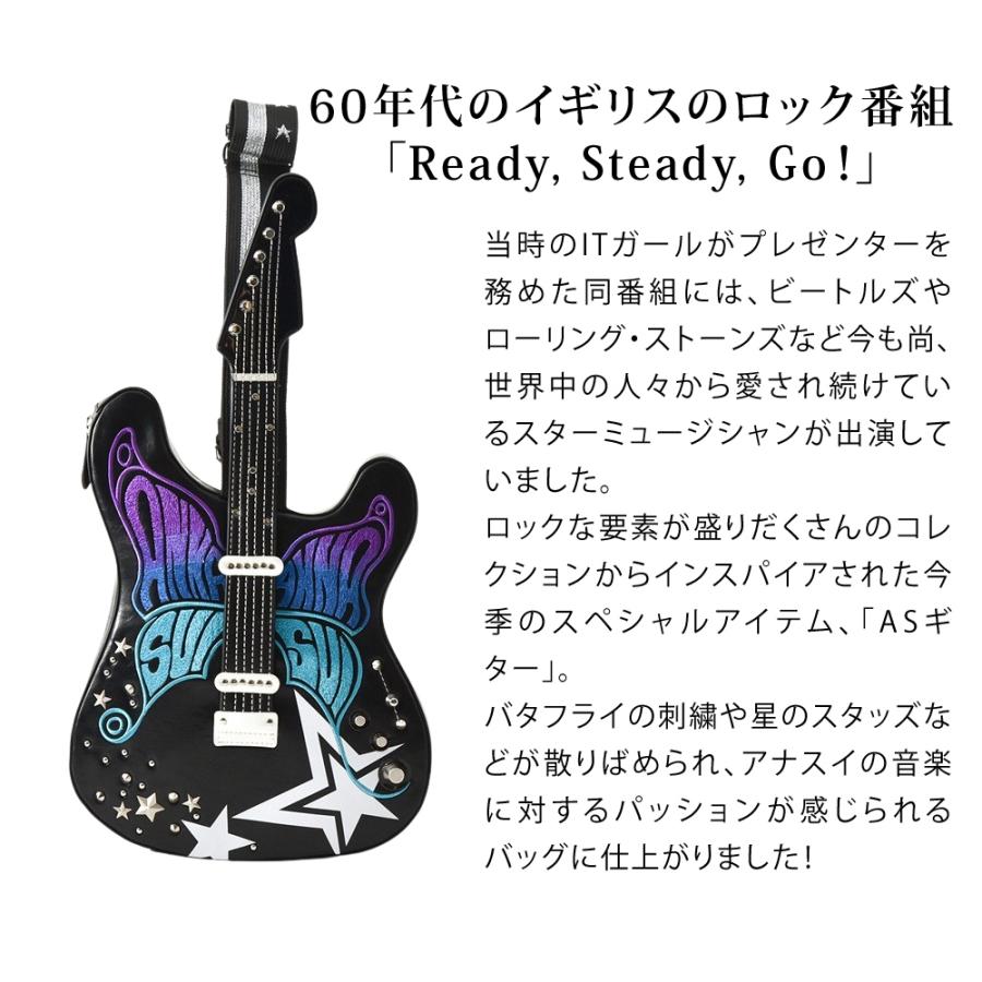 アナスイ バッグ ギター型 かばん ショルダーバッグ レディース
