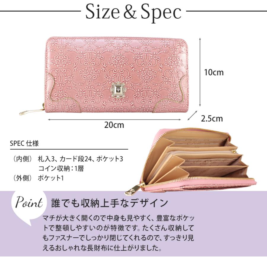 ANNA SUI（アナスイ） 財布 長財布 レディース ラウンドファスナー