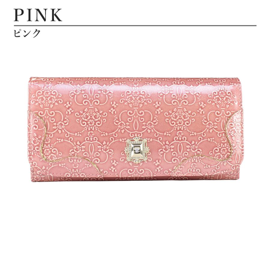 アナスイ ANNA SUI 長財布　財布 レディース ブランド 小銭入れあり エナメル 型押し がま口 本皮 レザー ルーミー 310491 317971 喜ばれるギフト | ANNA SUI | 15