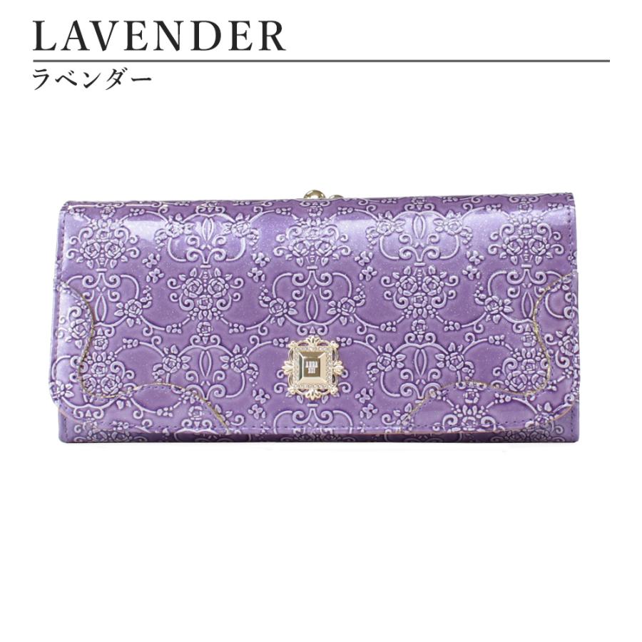 アナスイ ANNA SUI 長財布　財布 レディース ブランド 小銭入れあり エナメル 型押し がま口 本皮 レザー ルーミー 310491 317971 喜ばれるギフト | ANNA SUI | 17