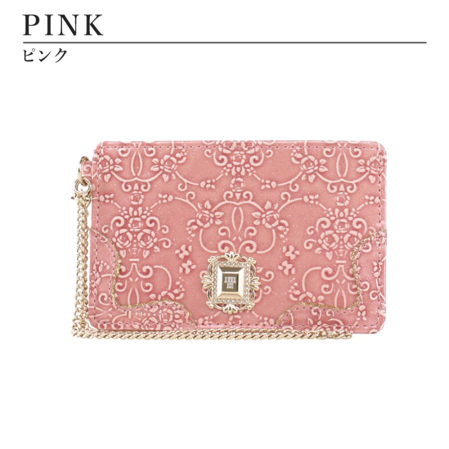 ANNA SUI（アナスイ） 定期入れ パスケース レディース 本皮 ブランド