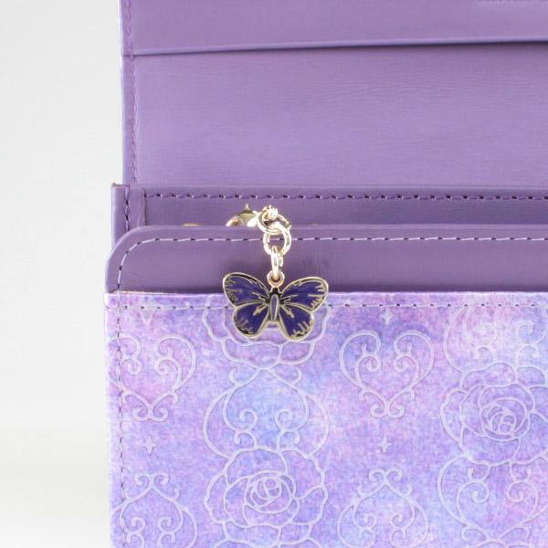 ANNA SUI（アナスイ） 財布 レディース 長財布 かぶせ長財布 エナメル