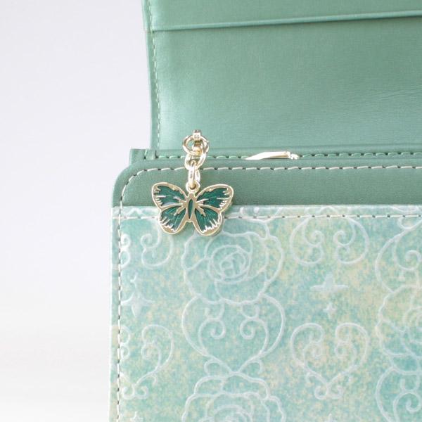 ANNA SUI（アナスイ） 財布 レディース 長財布 かぶせ長財布 エナメル