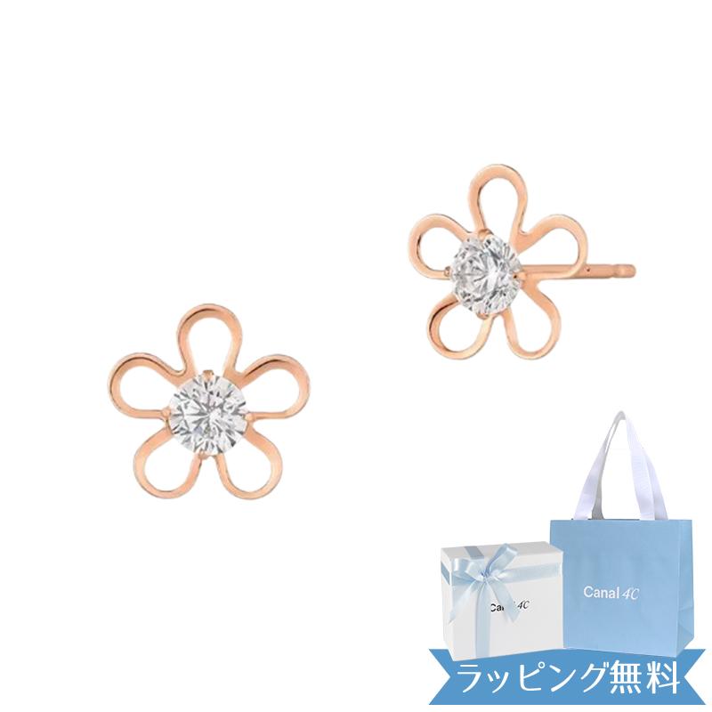 Canal4℃（カナルヨンドシー） カナル4℃ ピアス K10ピンクゴールド