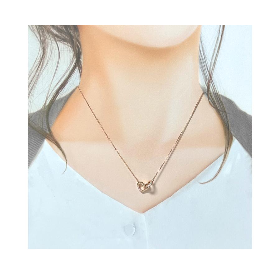 Canal4℃ リボン済＆紙袋 カナルヨンドシー ペアネックレス 正規