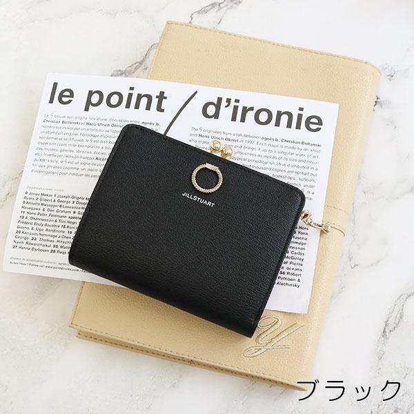 JILLSTUART 二つ折り財布 エターナル ブラック 財布 ジルスチュアート JILLSTUART エターナル L字ファスナー二つ折り財布 | ジル