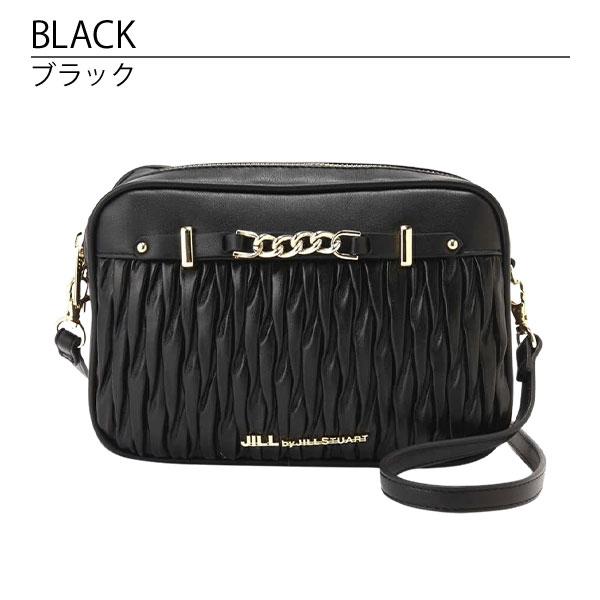 ジルバイジルスチュアート美品  黒 レザー フリルトートミニ＞フェイクレザー | JILL by JILL STUART（ジル バイ