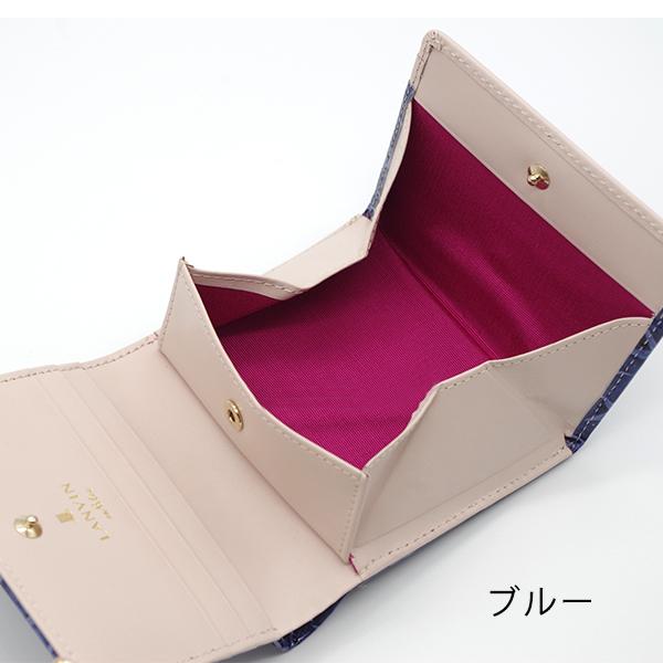 ランバンオンブルー LANVIN en Bleu 財布 ボックス二つ折り財布 アダラ 本革 レザー ブランド専用BOX付き | LANVIN en Bleu | 08