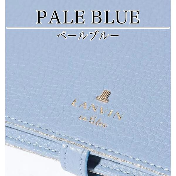 ランバンオンブルー 財布 レディース 薄マチ長財布 LANVIN en Bleu メラニー 牛革 | LANVIN en Bleu | 18