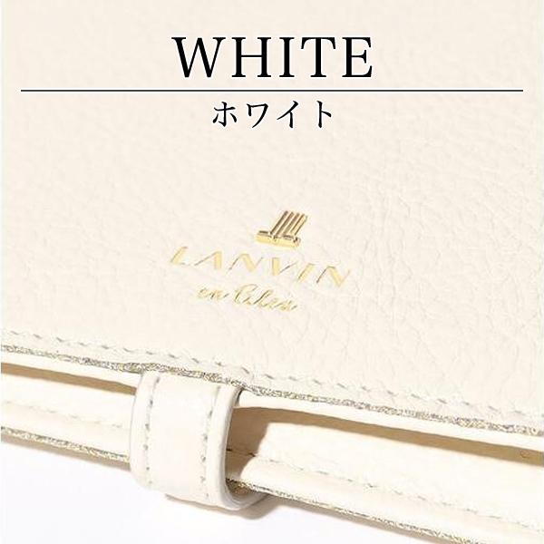 ランバンオンブルー 財布 レディース 薄マチ長財布 LANVIN en Bleu メラニー 牛革 | LANVIN en Bleu | 08