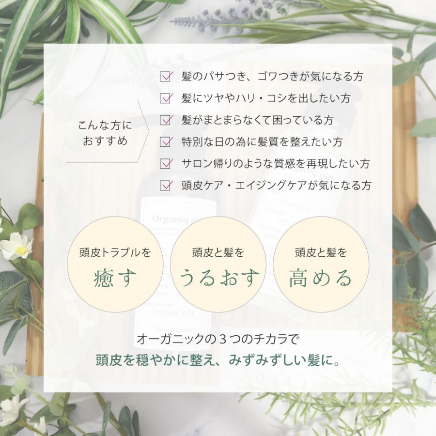 オーガニックギフト シャンプー300ml＆トリートメント300g 2点セット