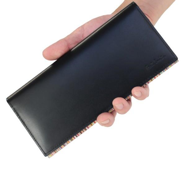 注目ブランド ポールスミス 財布 メンズ 長財布 二つ折り インサイドマルチ Paul Smith P075 正規激安 Lespakigali Com