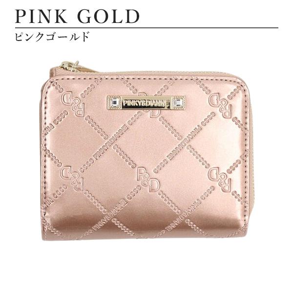 PINKY&DIANNE ピンキー&ダイアン財布 レディース ラウンド折り PINKY&DIANNE ピンキー&ダイアン財布 レディース ラウンド折り