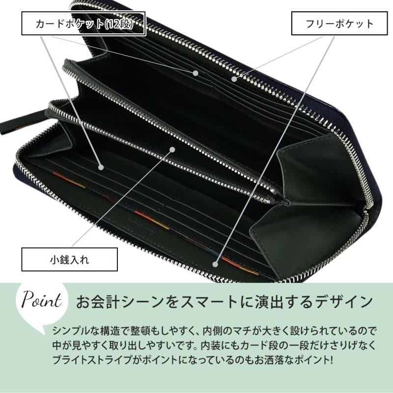 Paul Smith（ポール・スミス） 長財布 メンズ ラウンドファスナー
