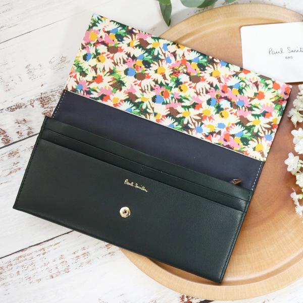 Paul Smith ポールスミス 財布 レディース かぶせ長財布 Paul Smith ポールスミス 財布 レディース かぶせ長財布