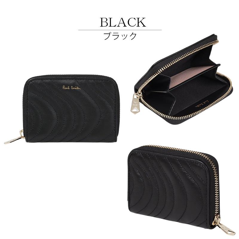 ポールスミス レディース キルティングスワール ケース 555413 W042 ポールスミス レディース キルティングスワール コインケース 555413