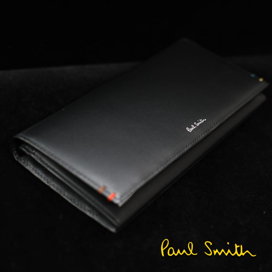 Paul Smith（ポール・スミス） 財布 メンズ かぶせ長財布 ハイライト