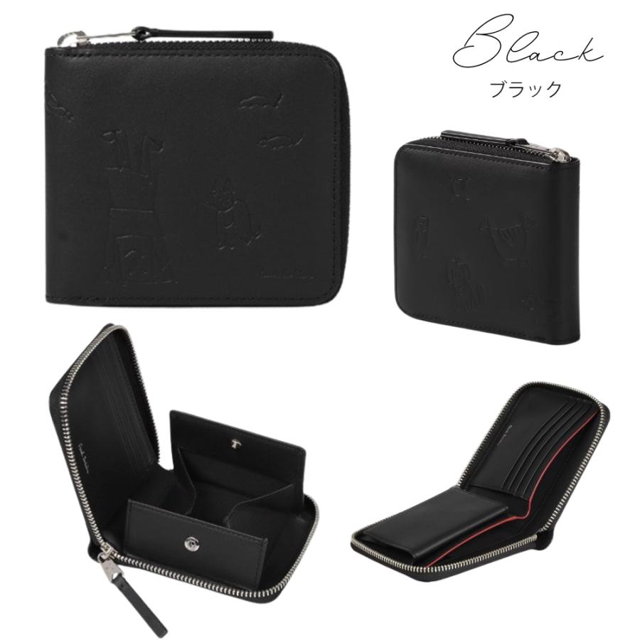 Paul Smith（ポール・スミス） メンズ 財布 ドゥードゥル 2つ折り財布