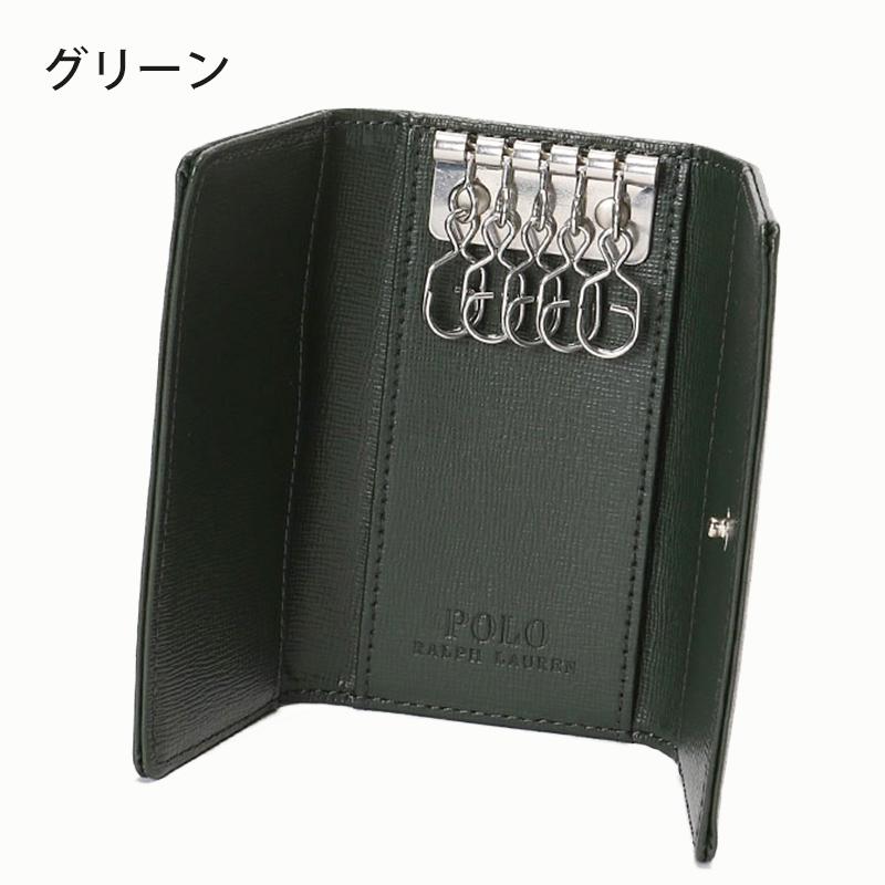 POLO RALPH LAUREN ラルフローレン キーケース メンズ エンボス POLO RALPH LAUREN ラルフローレン キーケース メンズ エンボス