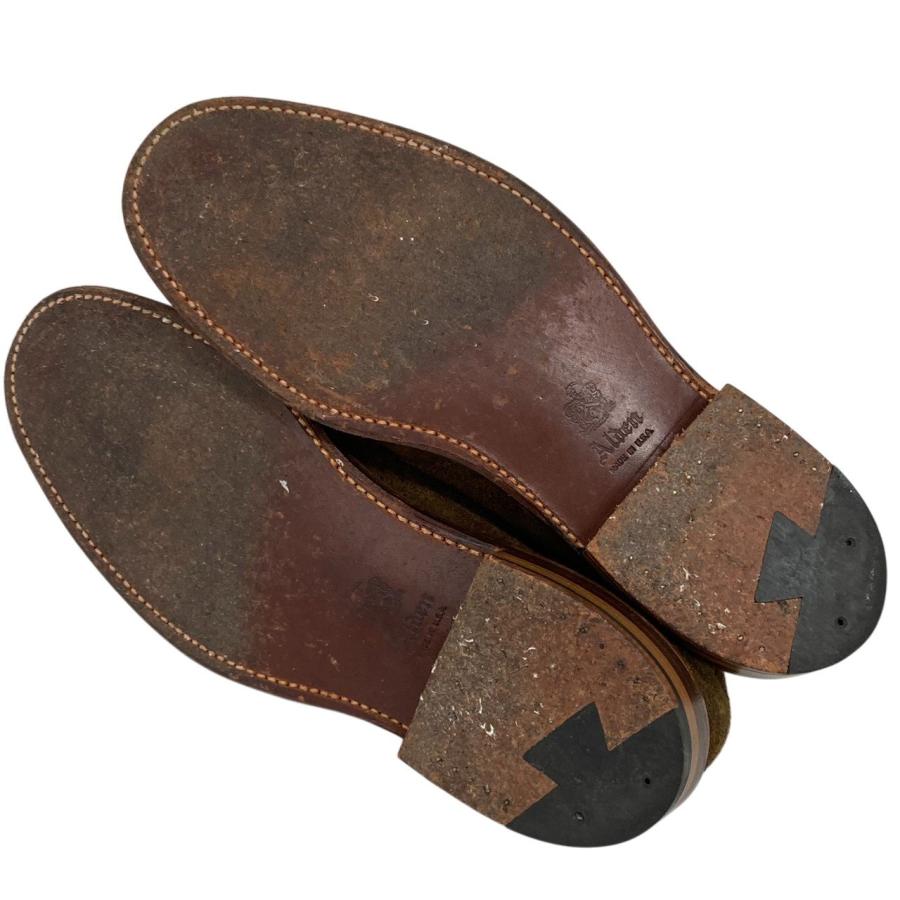 良品/Alden/オールデン/1490/スエードチャッカブーツ/ブラウン/サイズ9