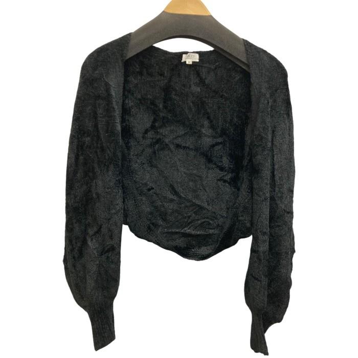 FOXEY フォクシー/ボレロニットカーディガン/BLKブラック黒/size:F
