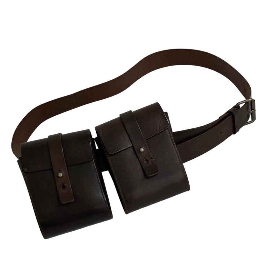 Neil Barrett/ニールバレット/ウエストポーチ付き/レザーベルト/サイズ