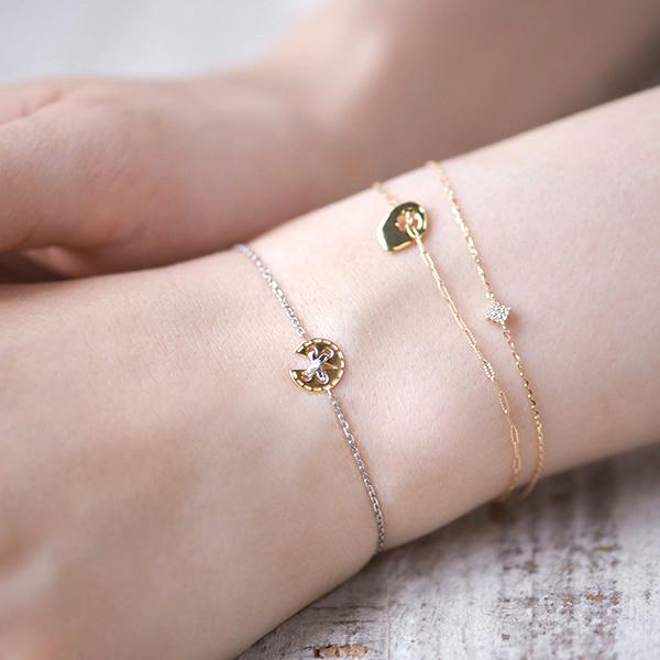 スタージュエリー ガール STAR JEWELRY girl ブレスレット ひし形