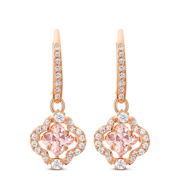 SWAROVSKI（スワロフスキー） スパークリングダンスピアス クローバー