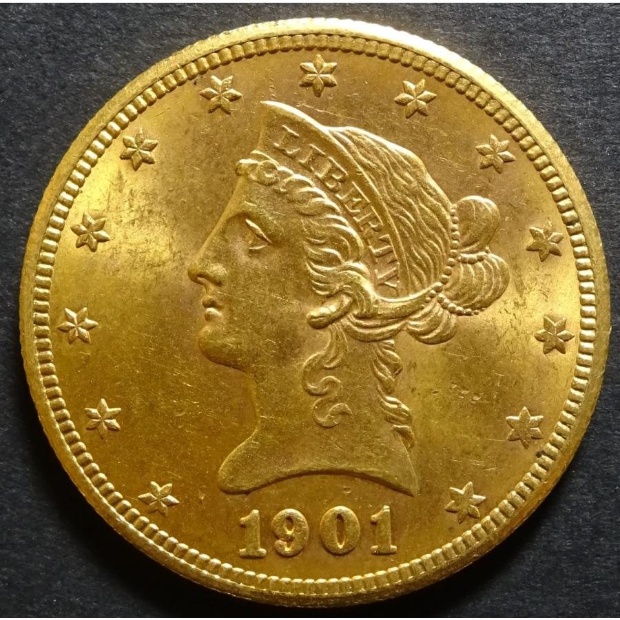 1901年アメリカ10ドル金貨 Unc Fc 16 世田谷スタンプ コインヤフー支店 通販 Yahoo ショッピング