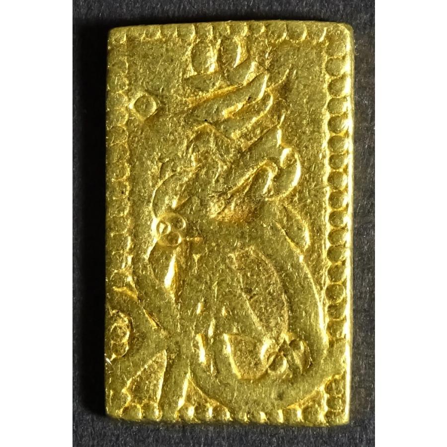 【古銭】　慶長一分判金　美品 古慶長一分判金、両面額縁、美品 : 世田谷スタンプ・コイン