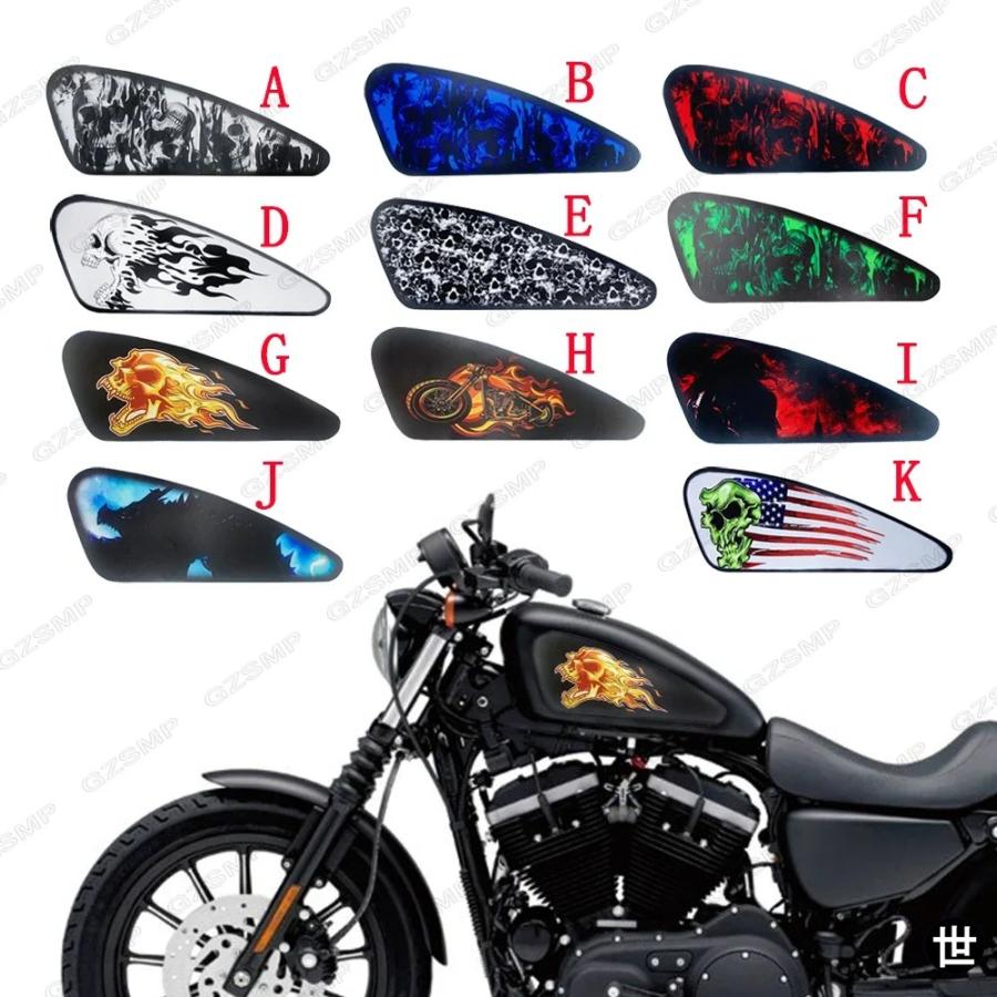 ハーレー スポーツスター 1200 48 72 バイク燃料タンク デカール