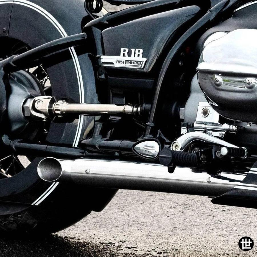 ショート GP マフラー テールパイプ スリップオン エキゾーストシステム BMW R 18 クラシック 100周年 R18B R18_4