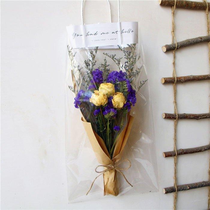 ファッションなデザイン 送料無料 ドライフラワー 花束 ブーケ かすみ草 母の日 プレゼント 花 スターチス 花材 バラ スイーツ チョコ以外 プリザーブドフラワー 水やり不要 Aynaelda Com