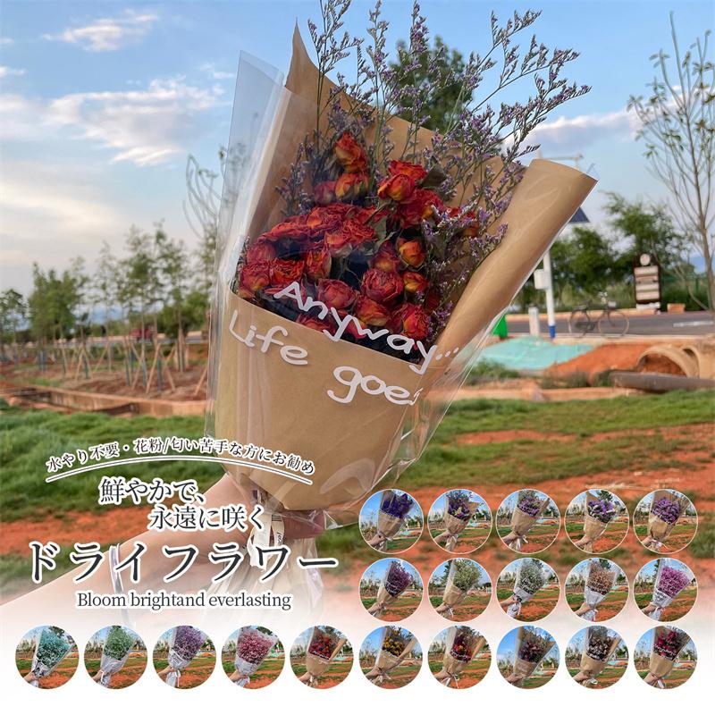 人気メーカー ブランド 10 Offクーポン発行中ドライフラワー 花束 ソープフラワー バラ スターチス かすみ草 プレゼント 花材 インテリア 飾り スイーツチョコ以外 水