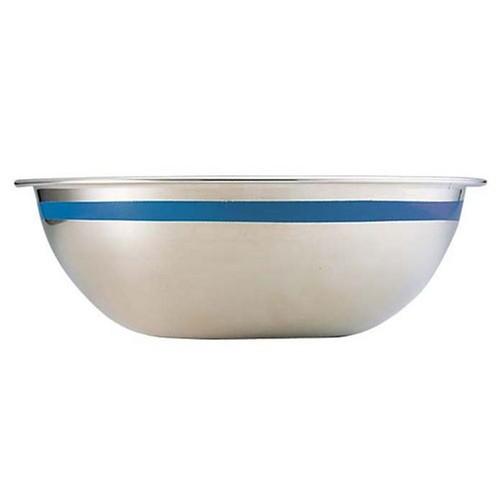 ボウル 料理道具 / TKG 18-8 カラーラインボール 39cm ブルー 寸法: 深さ:148mm 容量:12.6L 板厚:0.8mm