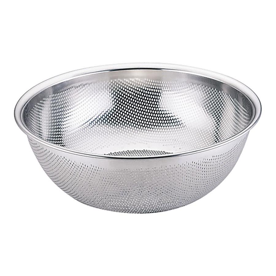 本間冬治工業 SA18-8浅型ざる 43cm 業務用 AAS04043 本間冬治