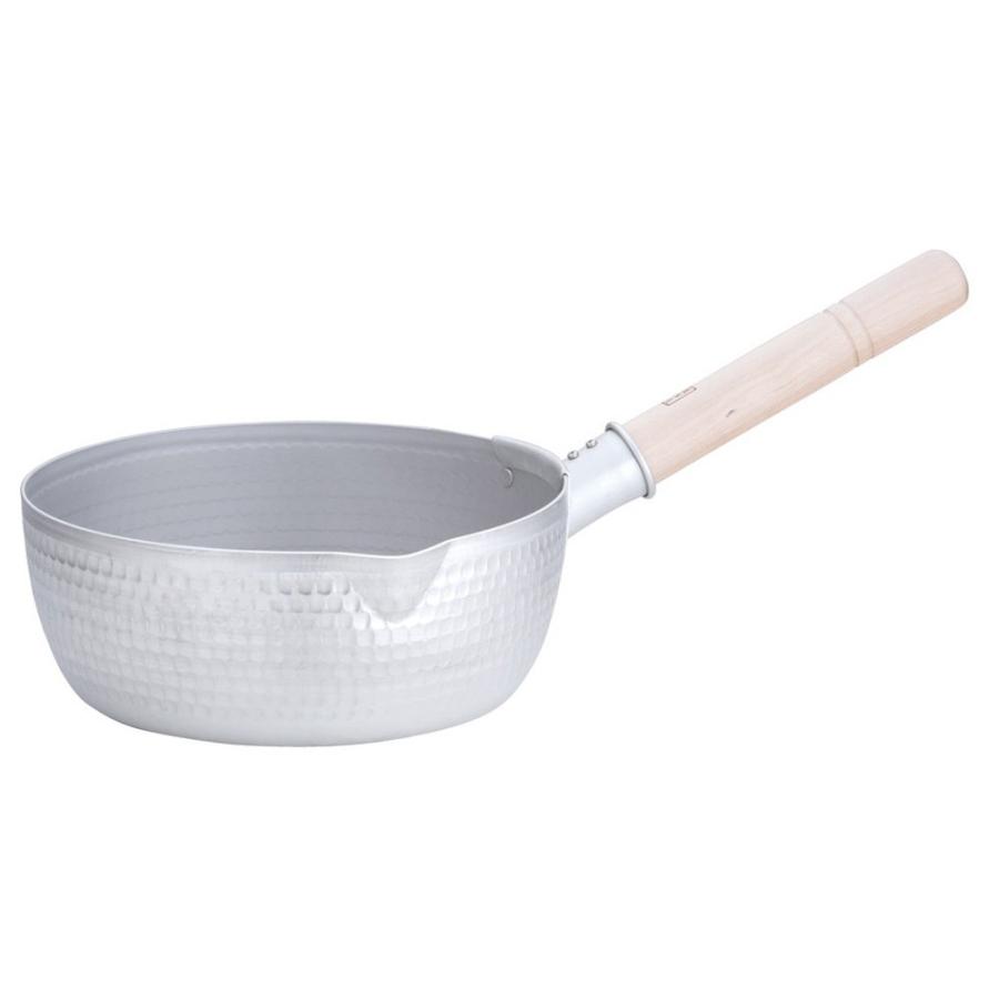 片手鍋 料理道具 / エコクリーン ホクア アルミ打出雪平鍋 24cm(内面ゼロクリア2コート加工) 寸法: 内径:240 x 深さ:93mm 3.4L