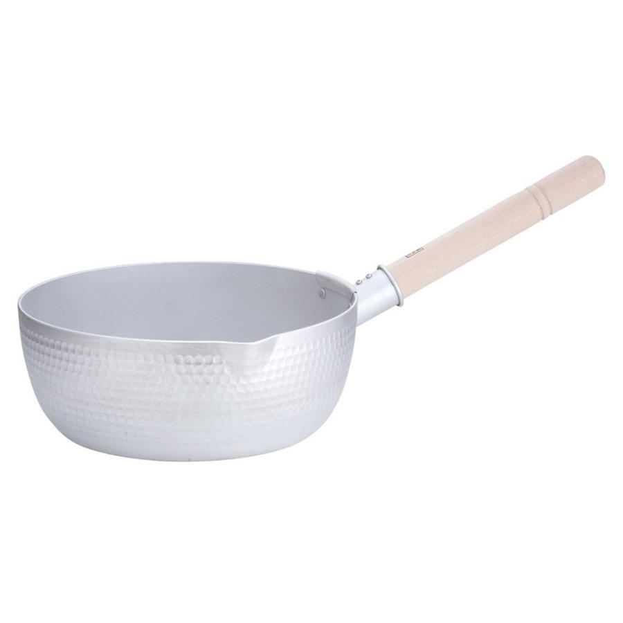 片手鍋 料理道具 / エコクリーン ホクア アルミ打出雪平鍋 27cm(内面ゼロクリア2コート加工) 寸法: 内径:270 x 深さ:100mm 5L