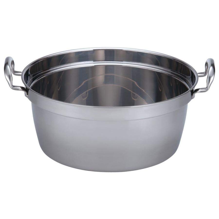 IH対応鍋 料理道具 / パワー・デンジ 円付鍋 42cm 寸法: 外径:435mm 深さ:185mm 底径:320mm 22L