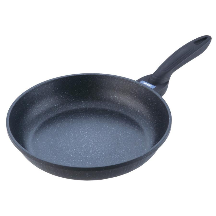 IH対応鍋 料理道具 / IHテフロンマーブルコート フライパン 30cm 寸法: 外径:310mm 深さ:55mm 底径:218mm
