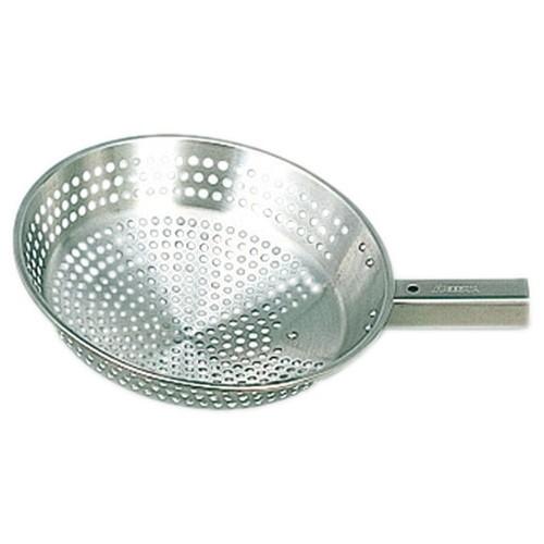 厨房用品 料理道具 / 抗菌角柄用18-8網ひしゃく 25cm  寸法: 外径:250mm 重量:0.33kg