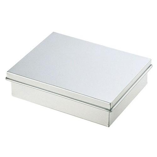 バット 保存容器 / SA18-8蓋付バット 豆大 寸法: 間口:240 x 奥行:175 x H62mm