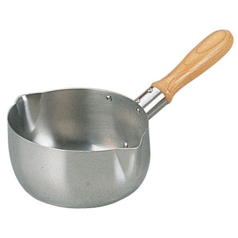 ミルク鍋 料理道具 / 18-8MAレモンタイプミルクパン 寸法: 直径:135mm 深さ:70mm 0.9L