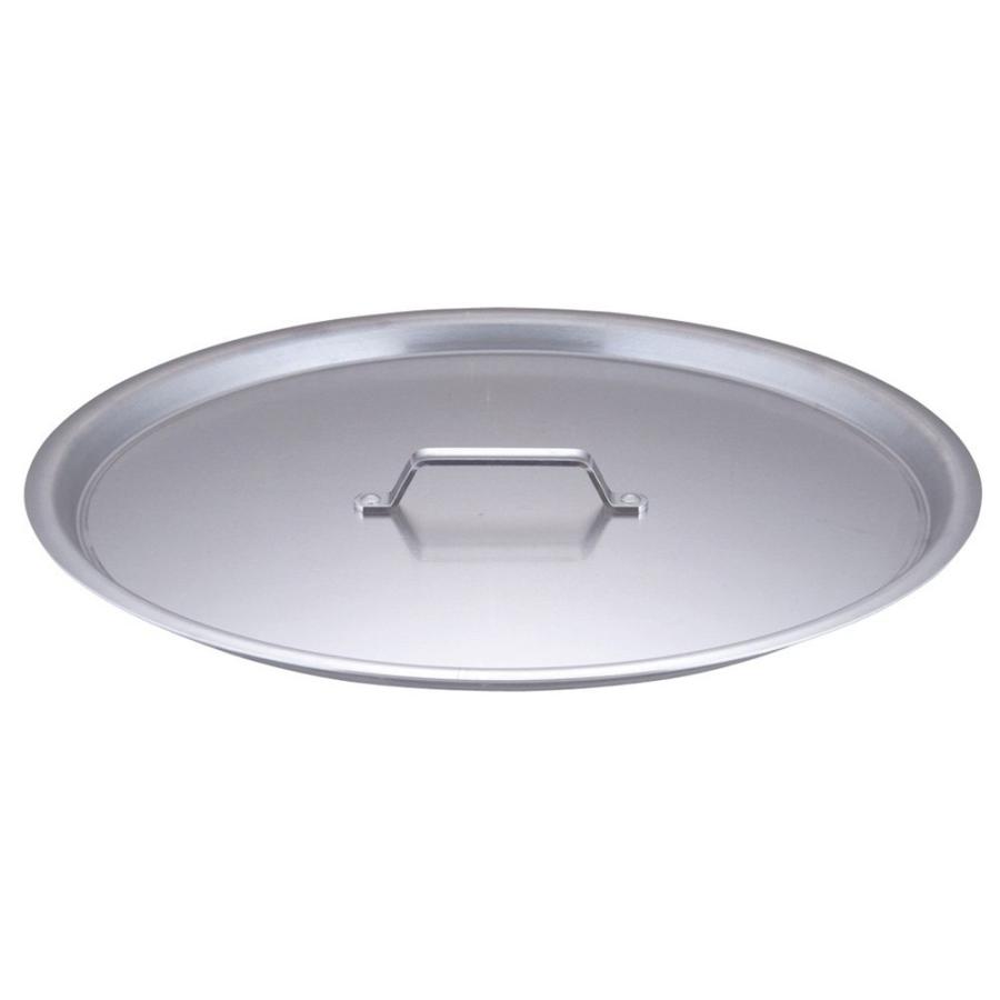 鍋蓋 料理道具 / 円付鍋用アルミ蓋 51cm用 寸法: 外径:529mm 質量:1.385kg 板厚:1.4mm