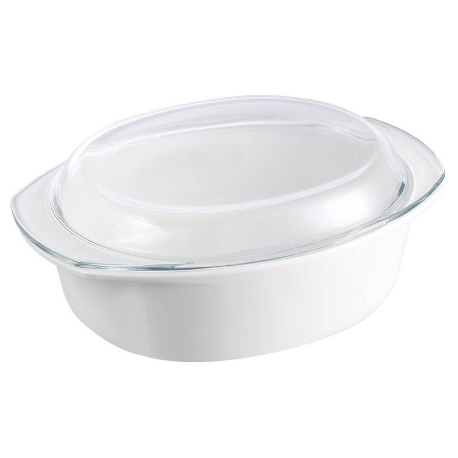 両手鍋 料理道具 / パイロフラム オーバル・ココット3.5L P50A000/5043 寸法: 間口:270 x 奥行:220 x 深さ90mm 3.5L