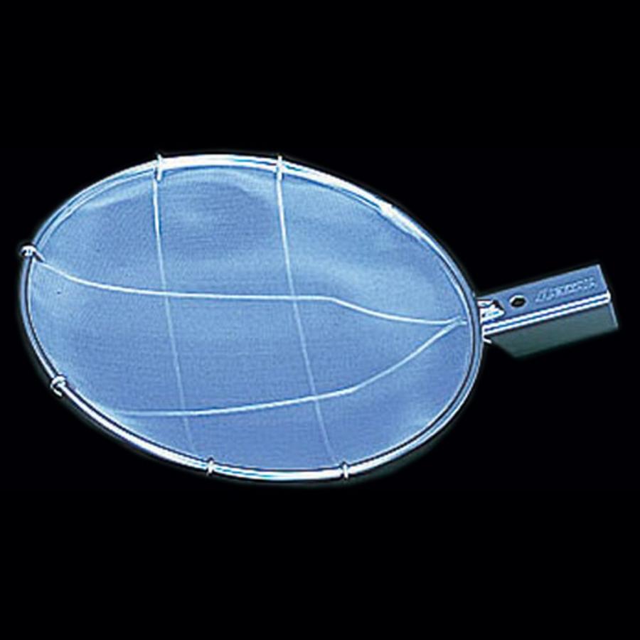 厨房用品 料理道具 / 18-8丸型絹目すくい網(40メッシュ)  寸法: 直径:240mm 質量:0.285kg