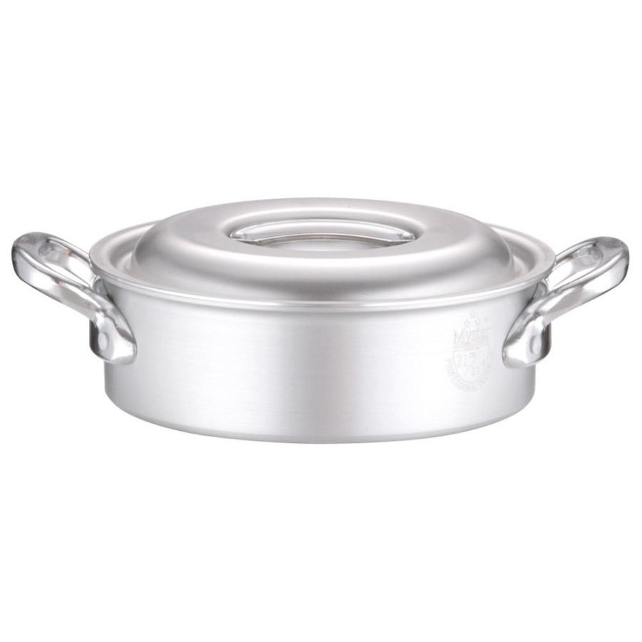 蓋付鍋 料理道具 / アルミ マイスター外輪鍋 21cm  寸法: 外径:231mm 深さ:70mm 約2.5L